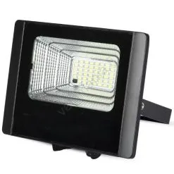 LED-valonheitin Aurinkopaneelilla LED / 12W / 3,2V 6000K IP65 + Kaukosäädin