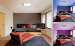 Ledvance - LED RGBW Himmennettävä Pinta-asetettava Paneeli SMART+ PLANON LED/40W/230V Wi-Fi + Kaukosäädin