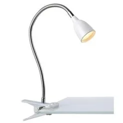 Markslöjd 106091 - LED-pöytälamppu Pidikkeellä TULIP LED/3W/230V Valkoinen