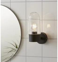 Markslöjd 107800 - Kylpyhuoneen Seinävalaisin ZEN 1xE27/15W/230V IP44