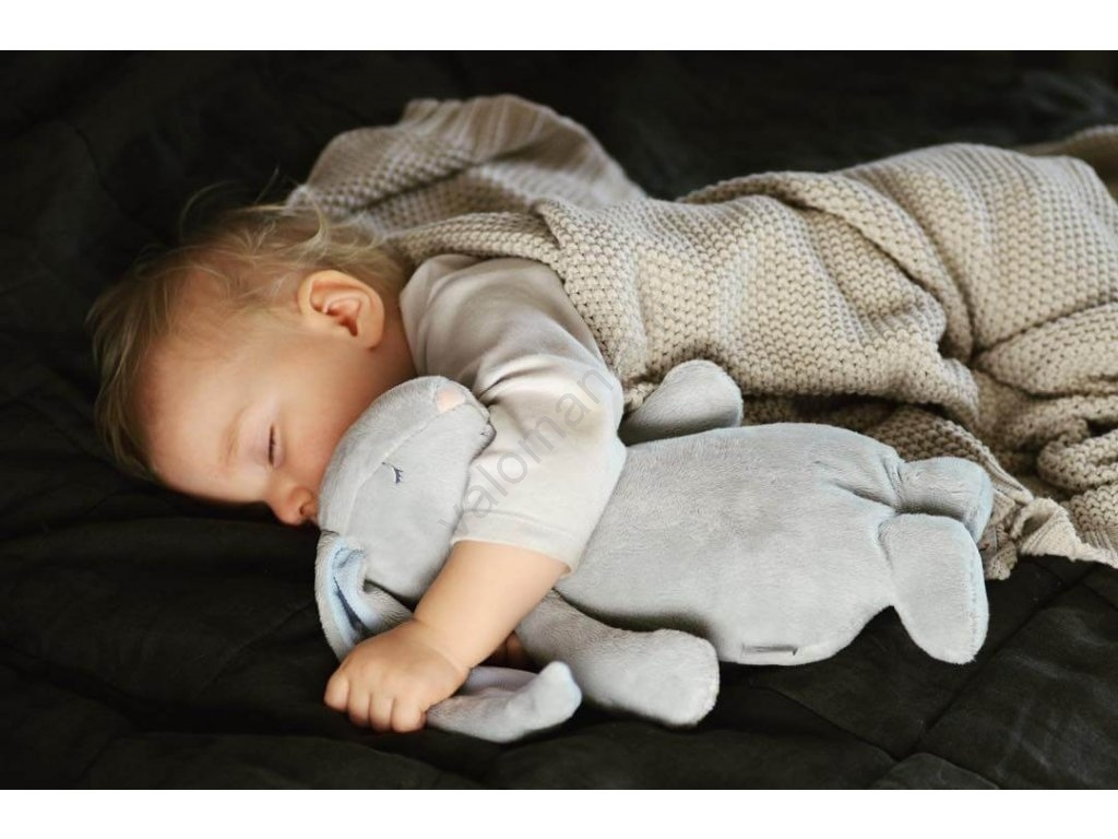 Moonie - Lasten Pieni Yölamppu Pupu Harmaa - Image 5