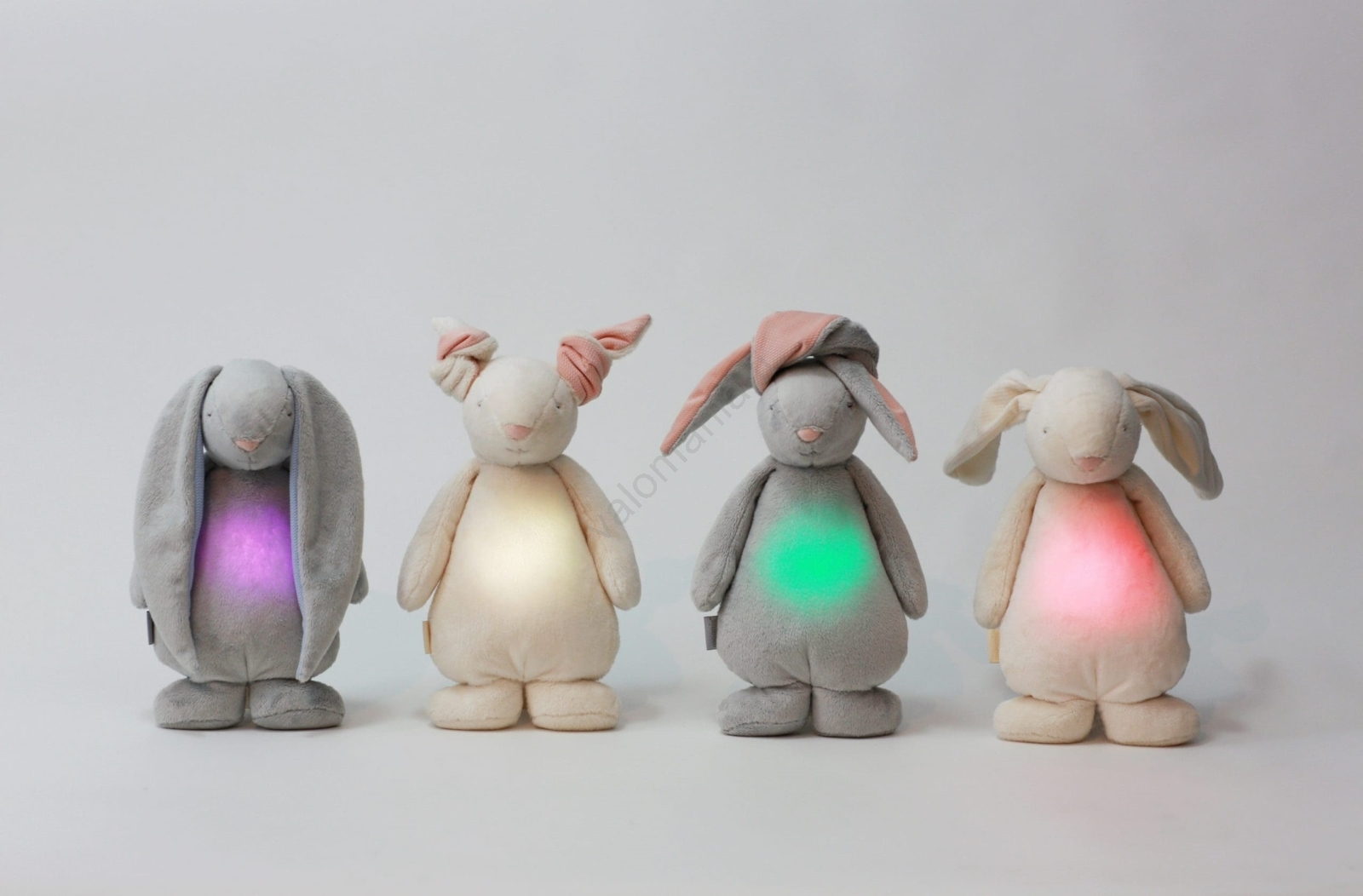 Moonie - Lasten Pieni Yölamppu Pupu Harmaa - Image 10