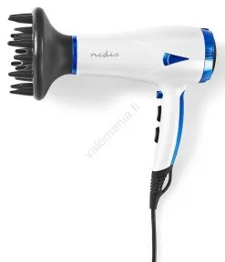 Hiustenkuivain 2in1 2000W/230V Valkoinen/sininen