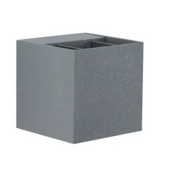 Paulmann 18000 - 2xLED/3W IP65 Ulkoseinävalaisin CYBO 230V Harmaa