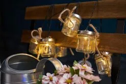 Paulmann-Pauleen 48055 - LED-aurinkokennoketju Sensorilla SUNSHINE 10xLED/1,2V IP44