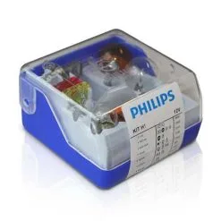 Philips 55008SKKM - Auton Vaihtopolttimot - Setti H1 12V