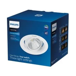 Philips - LED Himmennettävä Upotettava Valaisin SCENE SWITCH 1xLED/7W/230V 4000K