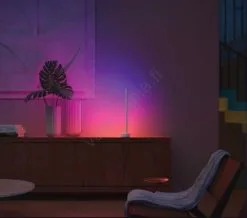 Philips - LED RGB Himmennettävä Pöytävalaisin Hue SIGNE LED/12W/230V 2000-6500K Valkoinen