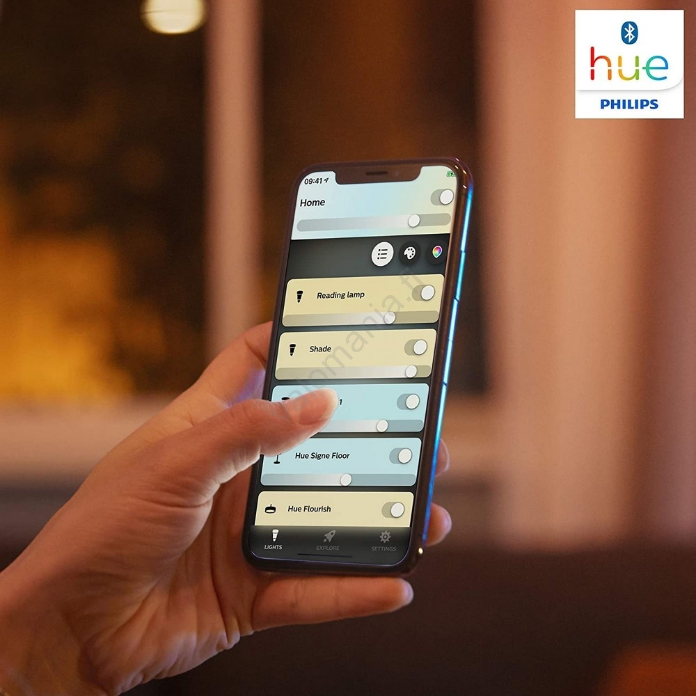 Philips - SETTI 3x LED Himmennettävä Upotettava Valo Hue MILLISKIN 1xGU10/5,7W/230V 2200-6500K - Image 7