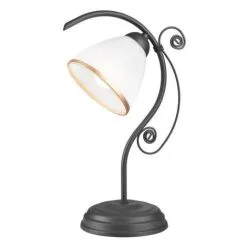 Pöytävalaisin RETRO II 1xE27/60W/230V Antrasiitti