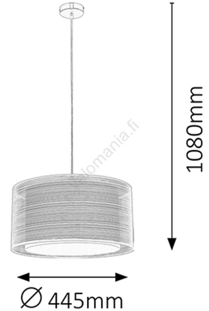 Rabalux - Riippuvalaisin E27/60W - Image 3