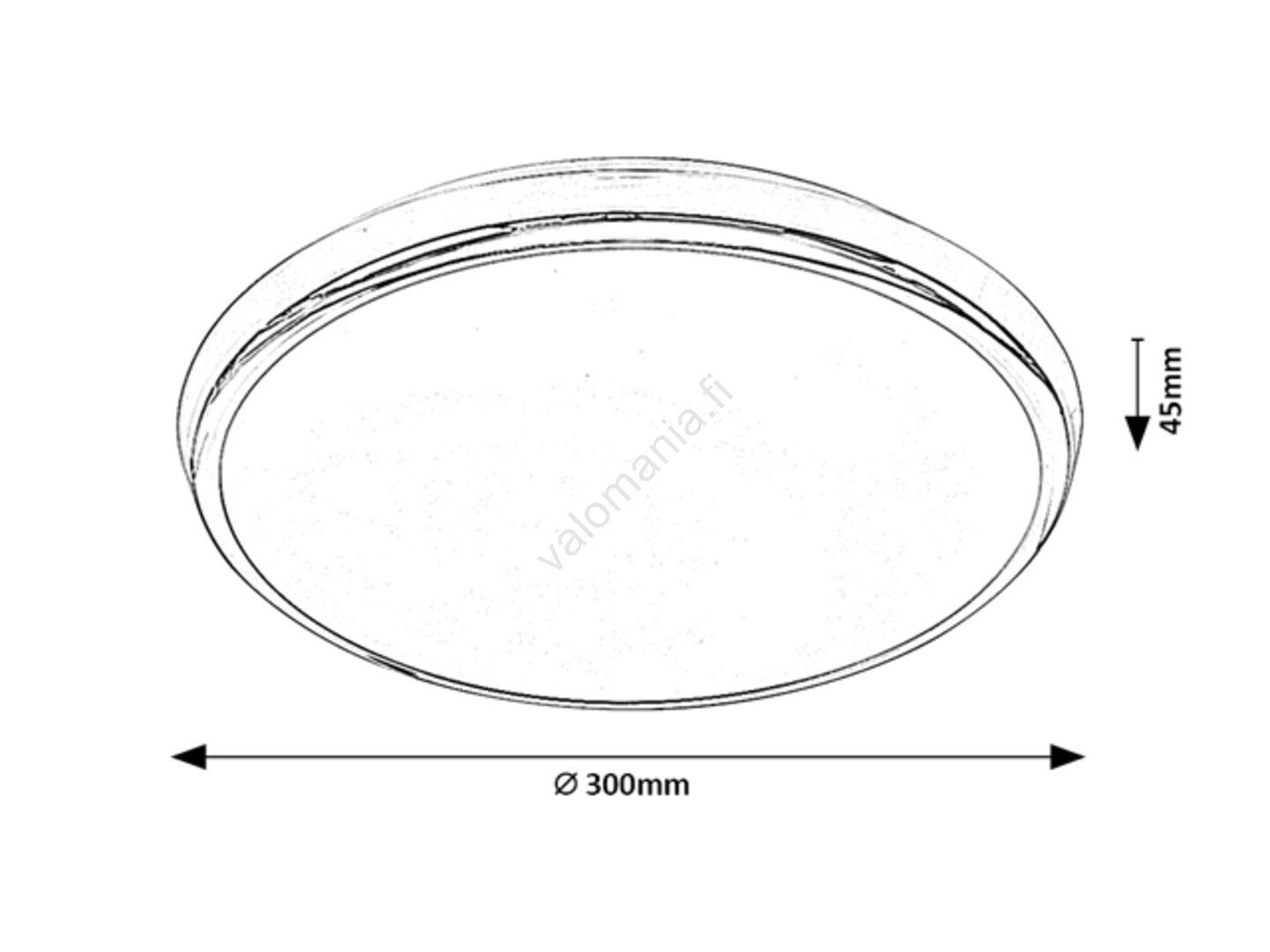 Rabalux - LED RGB Kylpyhuoneen Kattovalo LED/18W/230V D. 30 Cm 3000-6500K IP44 + Kaukosäädin - Image 13