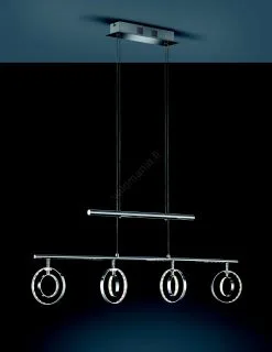 Reality - LED-kattokruunu Johdossa PRATER 4xLED/4,5W/230V