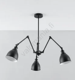 Riippukattokruunu STARK SHADE 3xE27/60W/230V