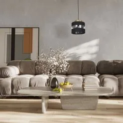 Riippuvalaisin HAVARD 1xE27 / 60W / 230V Musta / Messinki