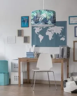 Riippuvalaisin LEAVES 1xE27/15W/230V D. 40 Cm