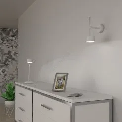 Seinälamppu ARENA 1xGX53/11W/230V Valkoinen/kromi