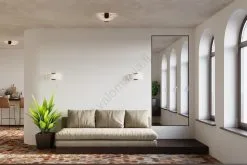 Seinävalaisin EMILIO 2xE14/40W/230V Valkoinen/wenge