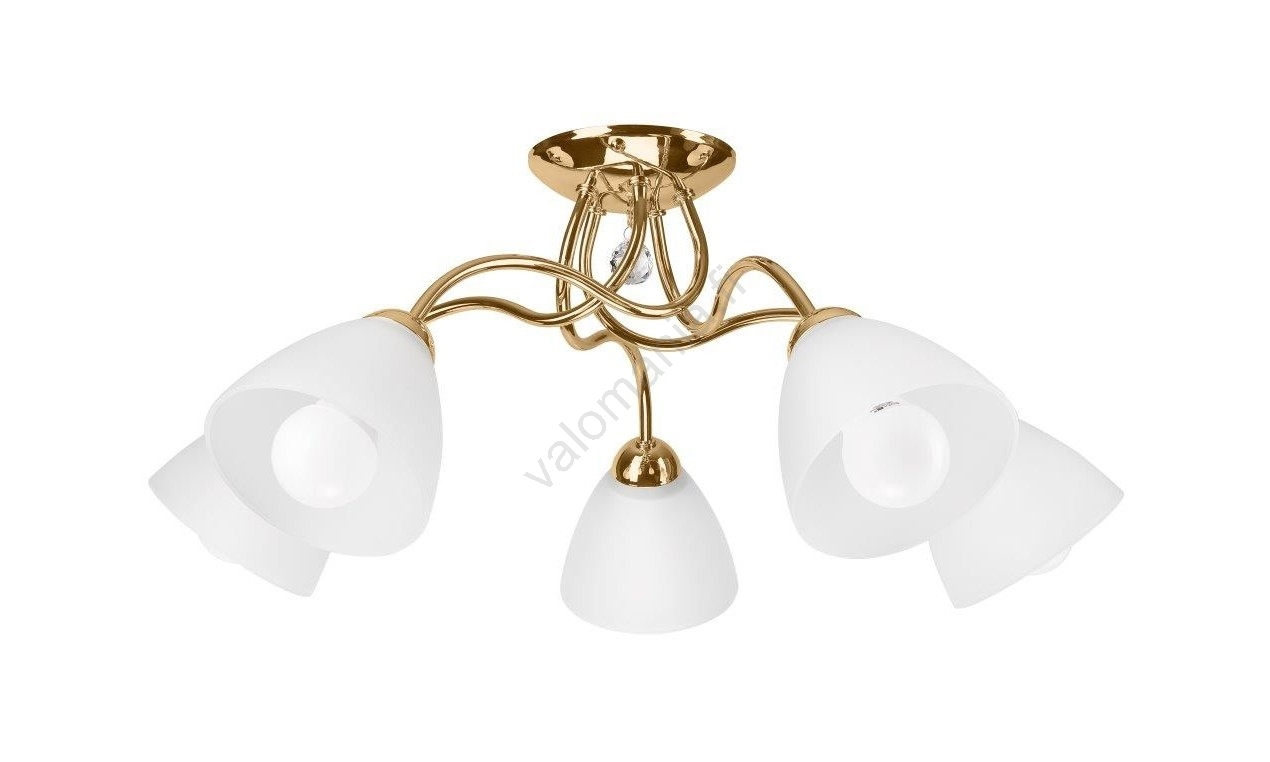 Seinävalaisin MIRANDA 1xE27/60W/230V Kulta - Image 3