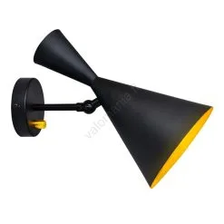 Seinävalaisin MODERN 1xE27/20W/230V Musta