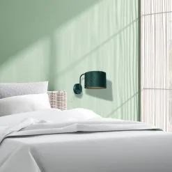 Seinävalaisin VERDE 1xE27/60W/230V Vihreä