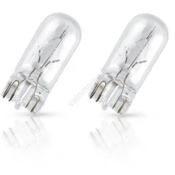 SETTI 2x Autopolttimo Philips VISION PLUS WB T10 W2,1x9,5D/6W/12V