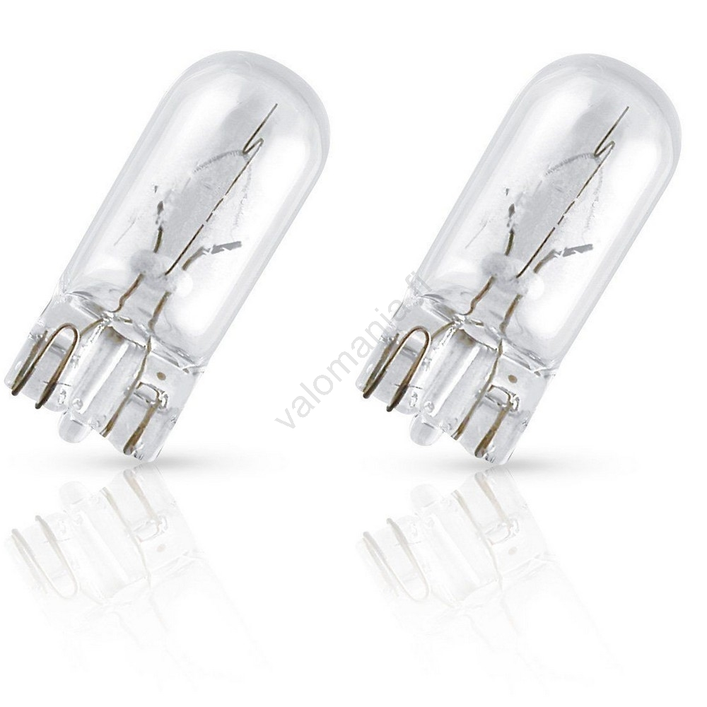 SETTI 2x Autopolttimo Philips VISION PLUS WB T10 W2,1x9,5D/6W/12V