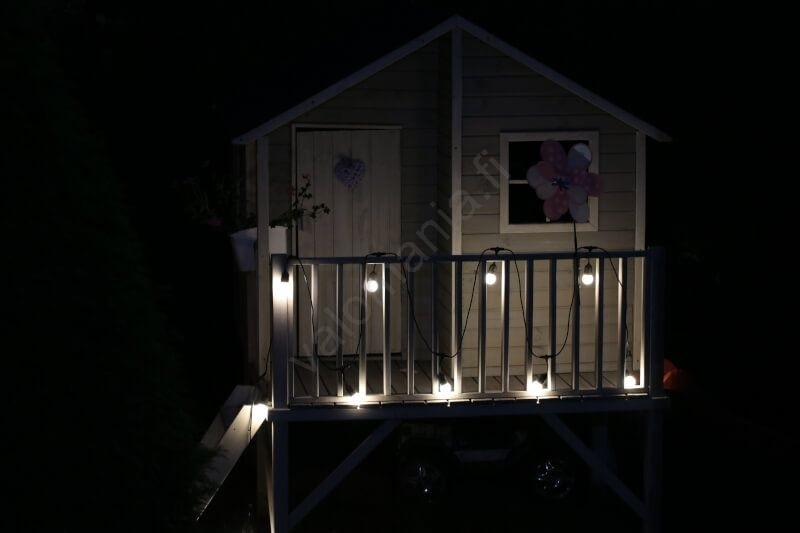 SETTI 2x LED-polttimo PARTY E27/0,5W/36V Valkoinen