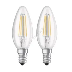 SETTI 2x LED-polttimo VINTAGE B40 E14/4W/230V 2700K - Osram