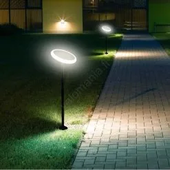 SETTI 2x LED Säädettävä Aurinkokennolamppu GARDEN LED/3W/5V 42-80 Cm 4000K IP65