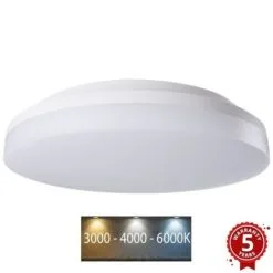 Sinclair - LED Pinta-asennettava Valo LED/18W/230V 3000K/4000K/6000K IP54 Valkoinen