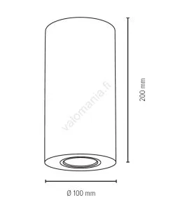 Seinävalaisin WOODDREAM 2xGU10/6W/230V Pyökki - FSC-sertifioitu