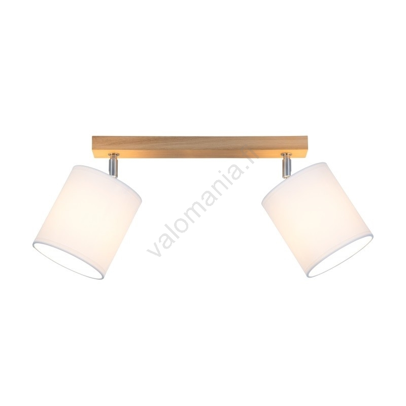 Kohdevalo APRILLIA 2xE27/25W/230V Tammi Valkoinen - FSC-sertifioitu - Image 3