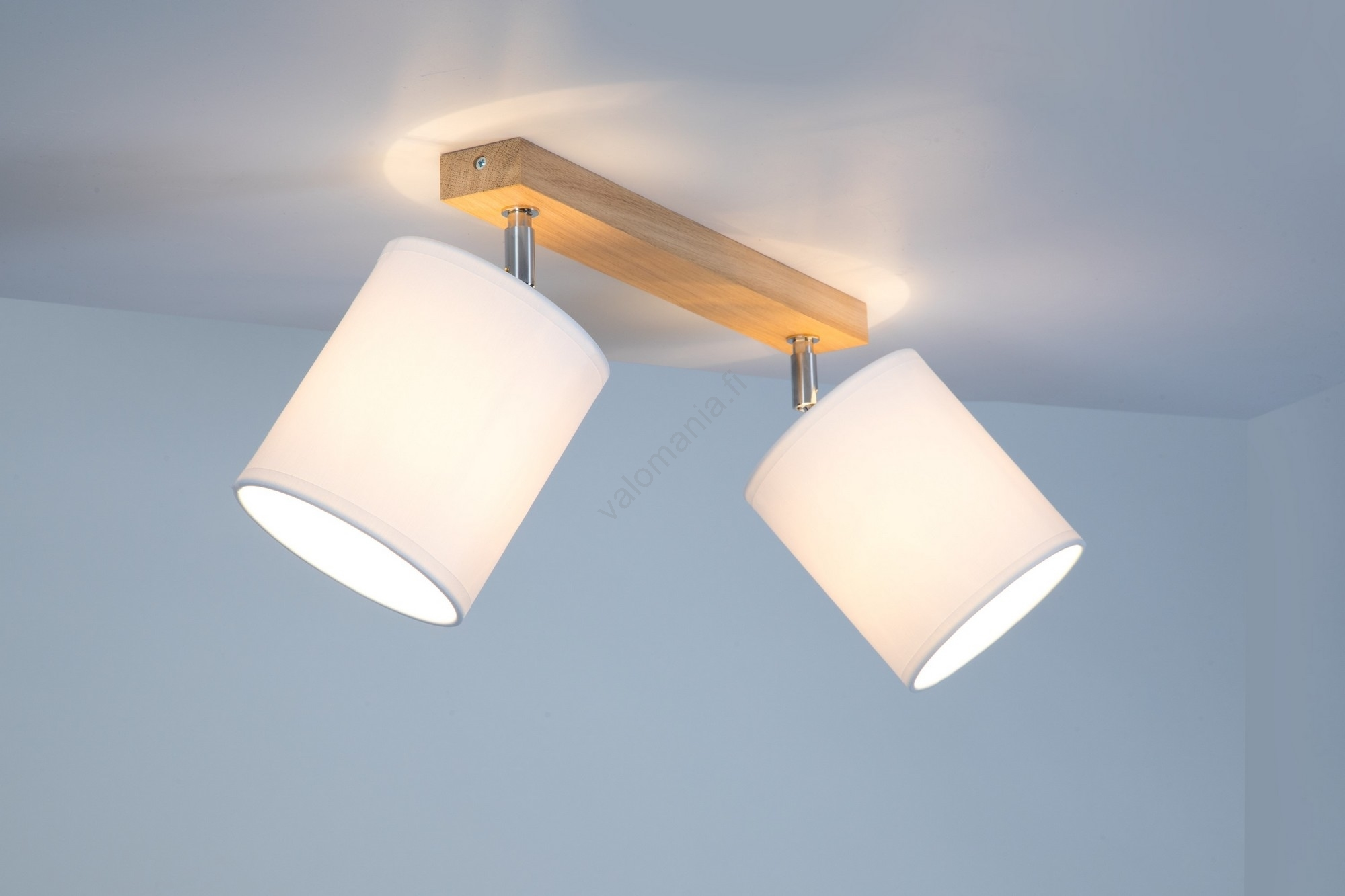 Kohdevalo APRILLIA 2xE27/25W/230V Tammi Valkoinen - FSC-sertifioitu - Image 4