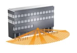 STEINEL 010508 - Ulkoliikennanturi IS 3180 Valkoinen IP54