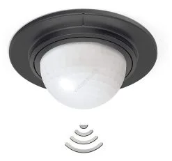 STEINEL 032852 - Ulkoliikennanturi Upotettu IS360-1DE Musta IP54