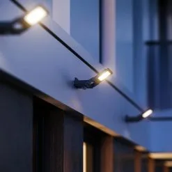 Steinel - LED Valonheitin Sensorilla XLED PRO ONE S 18,4W/230V IP44 Antrasiitti + Kaukosäädin