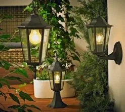 Ulkokattokruunu 1xE27/60W/230V Patina