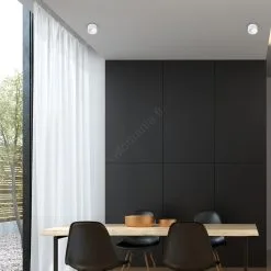 Upotettava Valonheitin BALI 1xGU5,3/MR16/25W/12V Pyöreä Valkoinen