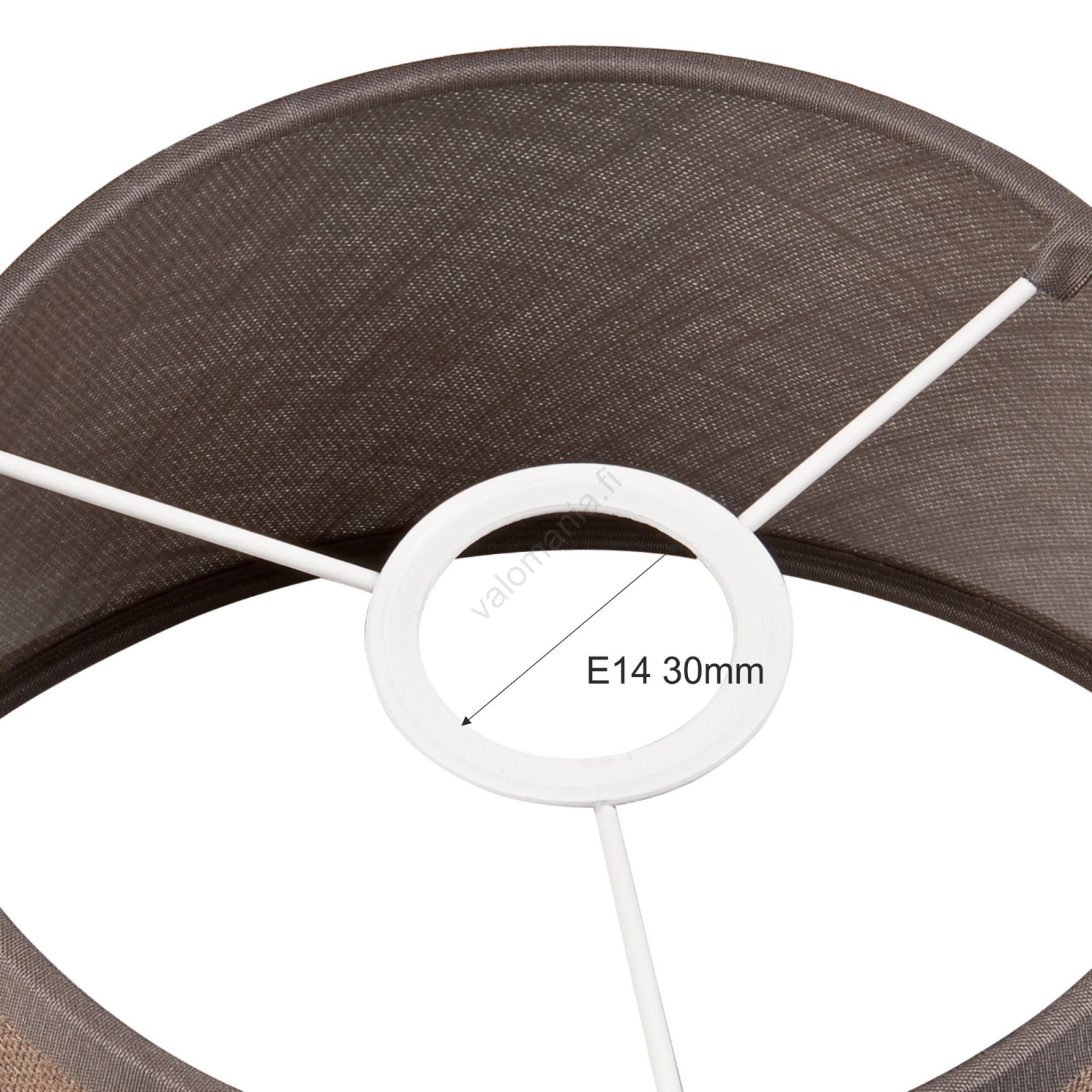 Vaihtovarjostin ANTONIO E14 120x200 Mm Ruskea - Image 3