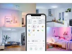 WiZ - LED RGBW Himmennettävä Kohdevalo IMAGEO 1xGU10/4,9W/230V CRI 90 Wi-Fi Musta