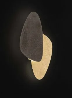 Wofi 4551.02.15.9000 - LED-seinävalaisin BELANA LED/5W/230V Kultainen