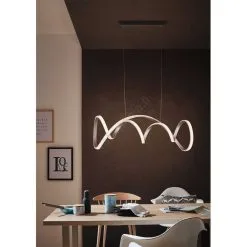 Wofi 7095.01.63.7000 - LED-himmennettävä Kattokruunu Johdossa TORONTO LED/64W/230V