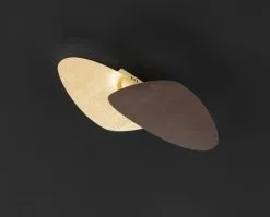 Wofi 9551.02.15.9420 - LED-kattovalaisin BELANA LED/12,5W/230V 3000K Kultainen