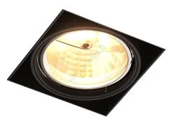 Zuma Line - Kohdevalo ONEON DL 111-1 1xGU10/15W/230V Musta